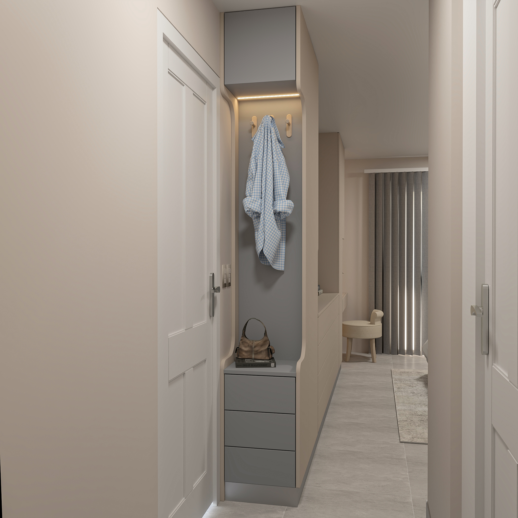 Dormitorio Minimalista Sense