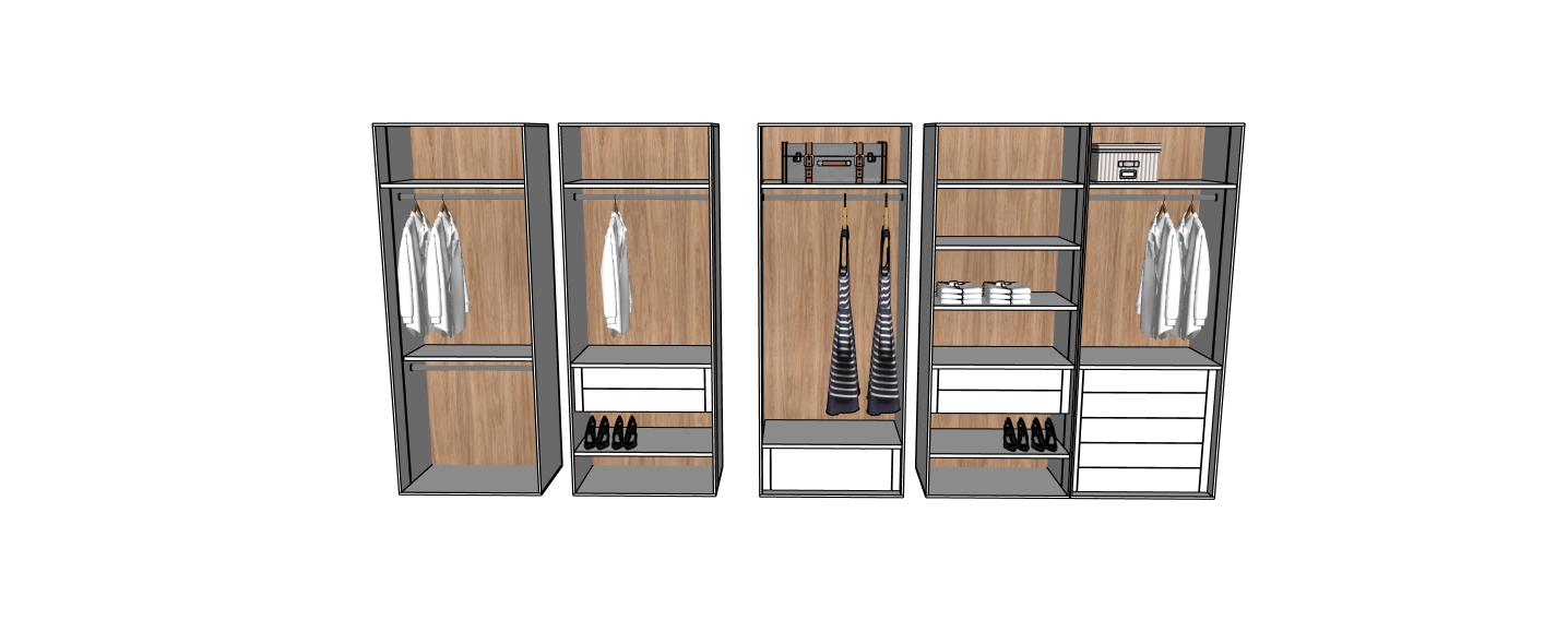 Vestidor Frontal Walking